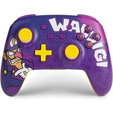 Power A Game Controllers Power A Enhanced Wireless Controller for Nintendo Switch Waluigi Purply/Yellow