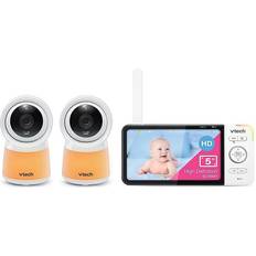 Vtech smart baby monitor Child Safety Vtech 2 Camera 5” Smart Wi-Fi 1080p Video Monitor White