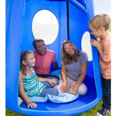Family tent Camping HearthSong Swing Sets and Slides Blue Family Hangout Swing