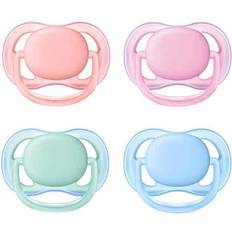 Avent Baby care Avent Philips Ultra Air Pacifier, 0-6 Months, Various Colors, 2-pack, SCF244/21