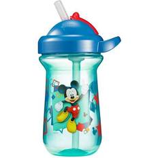 The First Years Baby care The First Years Flip-Top Straw Cup for Toddlers, Disney Mickey Mouse, 10 Ounce