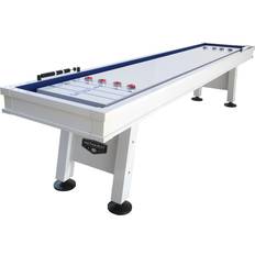 Shuffleboards Table Sports Hathaway Crestline 12-ft Outdoor Shuffleboard Table - White White 12-ft