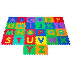 Trademark Games Foam Floor Alphabet Puzzles Mat Set, Multicolor