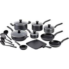 T-fal Initiatives Cookware Set with lid 18 Parts