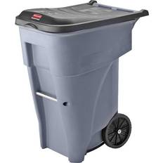 Rubbermaid Commercial Brute Rollout Heavy-Duty Waste Container Square
