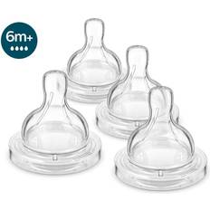 Baby Bottles & Tableware Philips Avent 4pk Anti-Colic Baby Bottle Nipple Flow 4