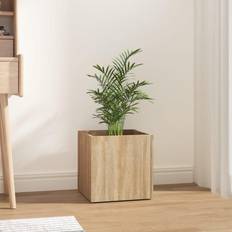 Plantekasser vidaXL Planter Box Sonoma Wood 40x40x40cm