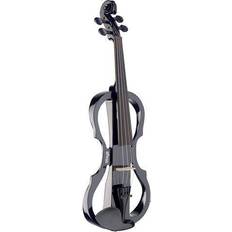 Violins Stagg EVN X-4/4 Series Electric Violin Outfit Black