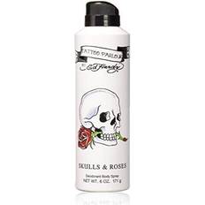 Christian Audigier Ed Hardy Skulls & Roses 6 oz Deodorant Body Sp