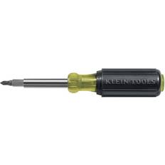 Hex Head Screwdrivers Klein Tools Screwdriver/Nut Driver, Cushion Grip, 10-in-1 Quill