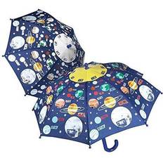 Floss & Rock Color Changing Space Universe Umbrella Blue/White/Yellow One-Size