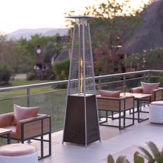 Flash Furniture Garden & Outdoor Environment Flash Furniture Sol Patio Heating-Bronze Pyramid