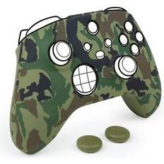 Spielcontrollergriffe Interactive Silicon Glove + Thumb Grips For Controller - Camo Green - Tilbehør spillekonsol Series S