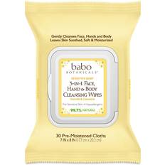 Babo Botanicals Grooming & Bathing Babo Botanicals 3-in-1 Sensitive Baby Face Hand Body Wipes Oatmilk & Calendula