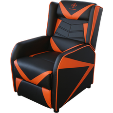 Fotstøtte Gaming stoler Deltaco GAM-087 Gaming Armchair - Black/Orange