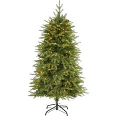 5ft pre lit christmas tree Nearly Natural 5Ft Pre-Lit Vancouver Look Tree
