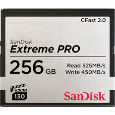 Memory Cards SanDisk Extreme PRO 256GB CFast 2.0 Memory Card