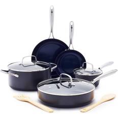 Blue Diamond Cookware Tri-Ply Stainless Steel Ceramic Nonstick