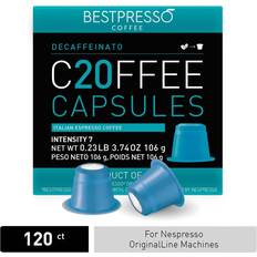 Pods for nespresso Bestpresso Coffee for Original Machine 120