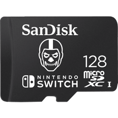 Memory Cards & USB Flash Drives SanDisk Nintendo Switch microSDXC Class 10 UHS-I U3 100/90MB/s 128GB