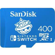 Memory Cards SanDisk Nintendo Switch microSDXC Class 10 UHS-I U3 100/90 MB/s 400GB +Adapter