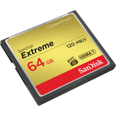 Memory Cards & USB Flash Drives SanDisk Extreme CompactFlash Memory Card 64GB SDCFXS-064G-A46