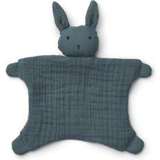 Liewood Rabbit Whale Blue Amaya Cuddle Blanket One Size First toys and baby toys One size Blue