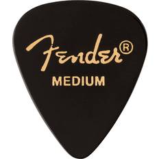 Fender Picks Fender 351 Premium Guitar Picks Medium Black 12-pack