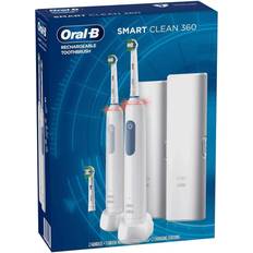 Oral b electric toothbrush 2 pack Oral-B Smart Clean 360 Rechargeable Toothbrushes, 2 Pack