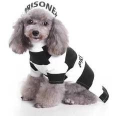 Dog Clothes - Dogs Pets Pet Life Retro Inmate Prisoner Uniform Small Dog Costume