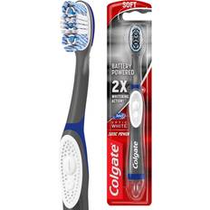 Colgate Electric Toothbrushes Colgate 360 Optic White Sonic Powered Soft Toothbrush with Tongue and Cheek Cleaner