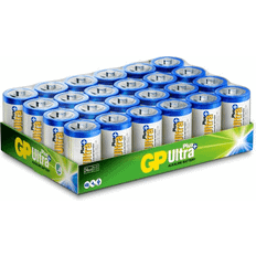 GP Batteries Ultra Plus Alkaliska D-batterier (LR20) Box 24-P