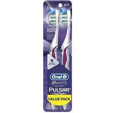 Electric toothbrush 2 pack Oral-B Pulsar Whitening Battery Electric Toothbrush Soft 2 Ct