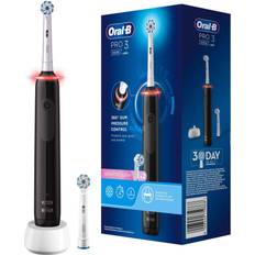 Braun Elektriske tannbørster Braun Oral-B Pro 3 3000 Sensitive Clean, electric toothbrush (black/white)