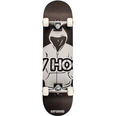 Svarte Komplette skateboards My Hood Skateboard 7.68"