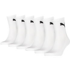 Puma Short Crew Socks 6-pack - White (10217307)