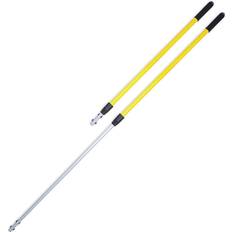 Accessories Cleaning Equipments Rubbermaid HYGEN Quick-Connect Extension Mop Handle, 48-72 in., Yellow/Black, RCPQ755