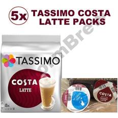 Tassimo K-cups & Coffee Pods Tassimo Costa Latte Pods Per Pack