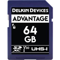 Delkin Memory Cards Delkin Devices DDSDW63364GB 64GB SDXC 633x (V30) Memory Card