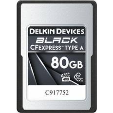 Delkin Minnekort & minnepenner Delkin CFexpress BLACK Type A 80GB
