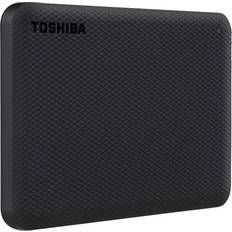 Toshiba Hard Drives Toshiba Canvio Advance Portable External Hard Drive, 2TB, Black