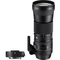 Camera Lenses SIGMA 150-600mm F5-6.3 DG OS HSM Contemporary Lens w/1.4X Tele-Converter,f/Nikon