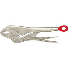 Milwaukee Torque Lock 10 in. Forged Alloy Curved Jaw Locking Pliers Panel Flanger