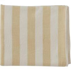 OYOY Striped Bordduk Hvit, Beige (200x140cm)