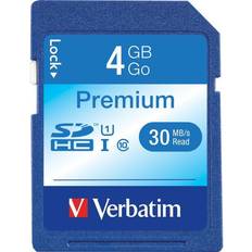 Memory Cards Verbatim 96171 Class 10 SDHC Card (4GB)