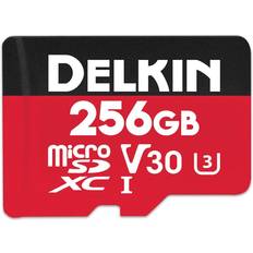 Delkin Memory Cards & USB Flash Drives Delkin Select microSDXC Class 10 UHS-I U3 V30 100/80 MB/s 256GB +Adapter