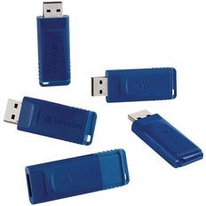 USB Flash Drives Verbatim 16GB USB Flash Drive, 5/Pack (99810) Quill