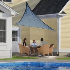 Awnings Shelter Logic 25734 Sun Shade Sail Heavy Weight 16 ft. Triangle