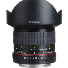 Rokinon Fujifilm X Camera Lenses Rokinon 14mm F2.8 IF ED Super Wide Angle Lens for Fuji X
