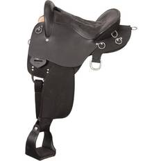 King Trekker Endurance Saddle W/O Horn - Black